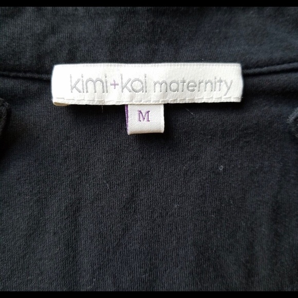 Flutter Sleeve Kim & Kai Maternity Bodycon Dress - Picture 4 of 7